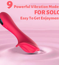 Venusfun Clitoral Vibrator 9 Modes Waterproof Silicone Clit Stimulator for Intense Orgasms
