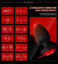 Venusfun Devil Silicone Prostate Massager Anal Plug Butt Plug For Beginner