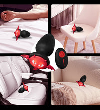 Venusfun Devil Silicone Prostate Massager Anal Plug Butt Plug For Beginner