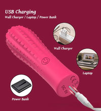 Venusfun Full Silicone Bullet Vibrator Women’s Intimate Massager for Powerful Climax