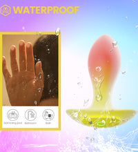 Venusfun Koi Silicone Vibrating Clitoral Butt Plug with Remote Control