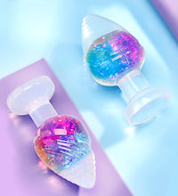 Venusfun Liquid Silicone Threaded Anal Plug Soft Flexible Butt Plug for Couples BDSM Play