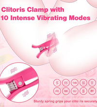 Venusfun Milo Breast Clamp Clitoral Vibrator Sex Toy For Female