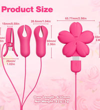 Venusfun Milo Breast Clamp Clitoral Vibrator Sex Toy For Female