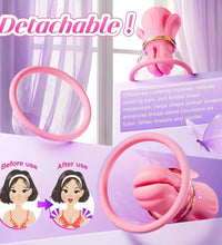 Venusfun PinchTech Nipple Clamp Breast Massager with Suction and Vibration for Intense Pleasure