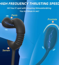 Venusfun ProRide Wireless Prostate Massager with Remote Control Vibrating Cock Ring