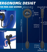 Venusfun ProRide Wireless Prostate Massager with Remote Control Vibrating Cock Ring