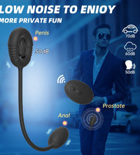 Venusfun ProRide Wireless Prostate Massager with Remote Control Vibrating Cock Ring