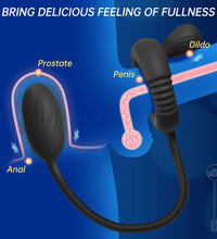 Venusfun ProRide Wireless Prostate Massager with Remote Control Vibrating Cock Ring