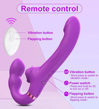 Venusfun Remote Control Clitoral & G Spot Vibrator Wand with Dual Motors and Silent Stimulation
