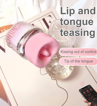 Venusfun Tongue Licker Sucking Vibrator With Remote Control