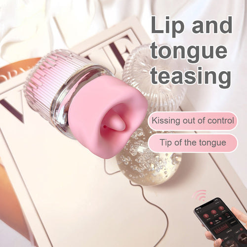 Venusfun Tongue Licker Sucking Vibrator With Remote Control