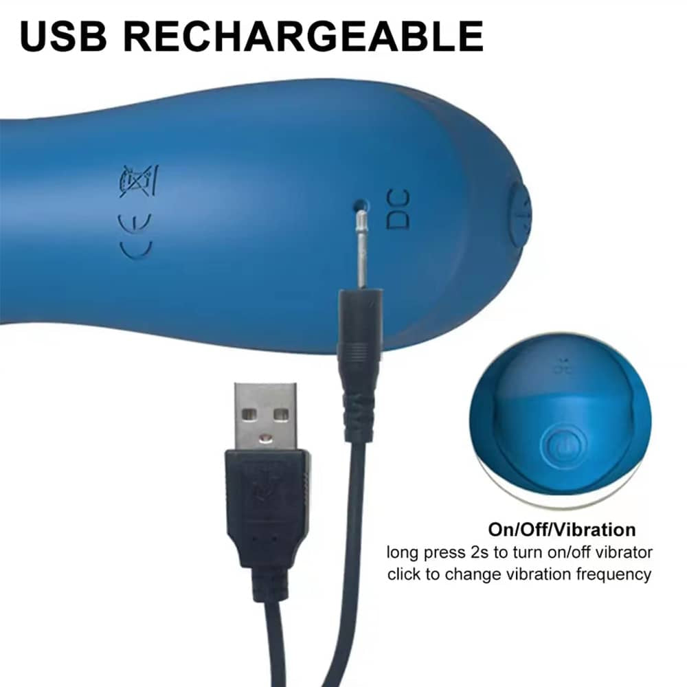 Venusfun 10 Frequency Glans Vibrating Sounding Stick for Men with USB Recharge