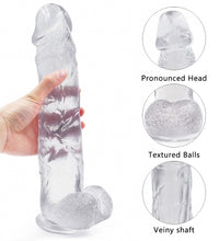 Venusfun 12 Inch Huge Dildo With Strong Suction Cup