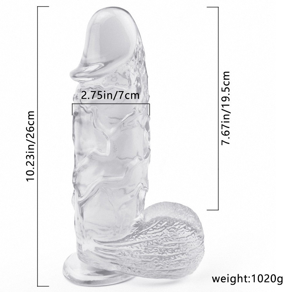 Venusfun 10 Inch Realistic Thick Dildo