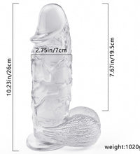Venusfun 10 Inch Realistic Thick Dildo