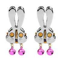 Venusfun Cute Rabbit Roller Nipple Clamps Adjustable Pain Control SM Toy