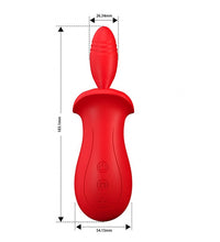 Venusfun Egg Clitoral G-spot Silicone Rechargeable Vibrator with Suction Cup