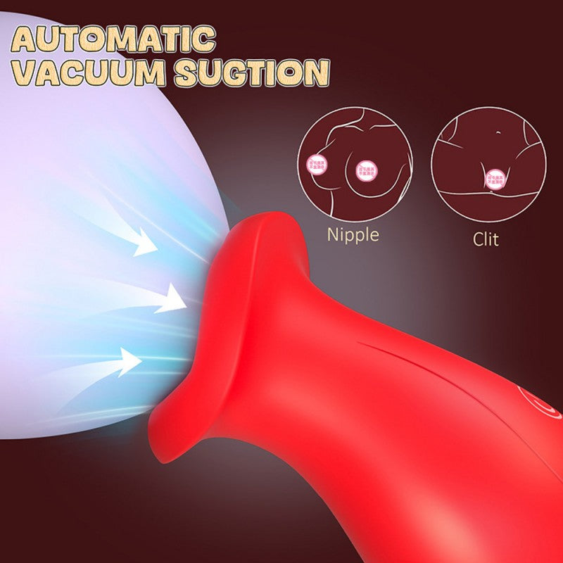 Venusfun Egg Clitoral G-spot Silicone Rechargeable Vibrator with Suction Cup