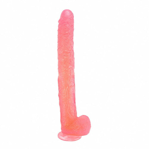 Venusfun 16.9 Inch Long Realistic Texture Veins Dildo