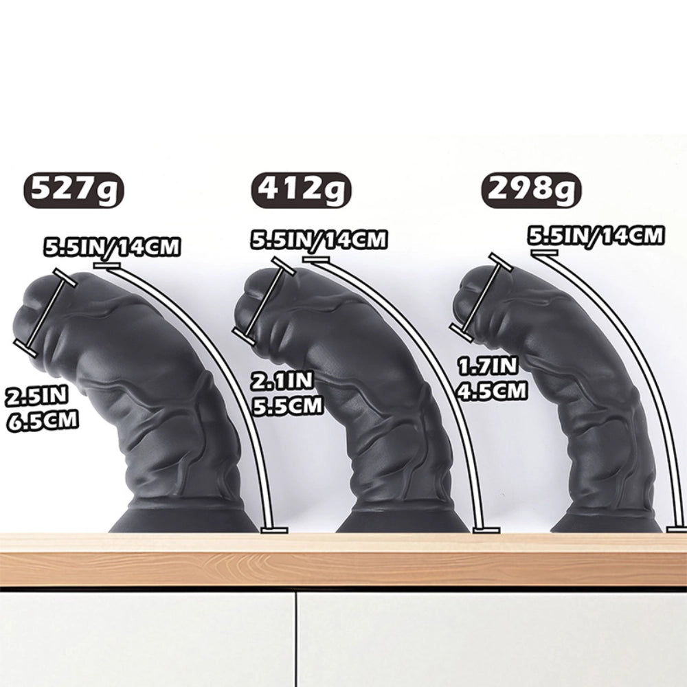 Venusfun Realistic Short Thick Wearable Dildo Harness for Deep Penetration All Genders