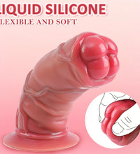 Venusfun Realistic Short Thick Wearable Dildo Harness for Deep Penetration All Genders