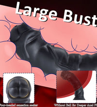 Venusfun Realistic Short Thick Wearable Dildo Harness for Deep Penetration All Genders