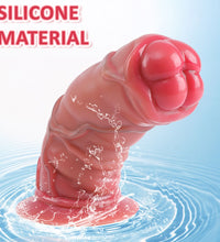 Venusfun Realistic Short Thick Wearable Dildo Harness for Deep Penetration All Genders