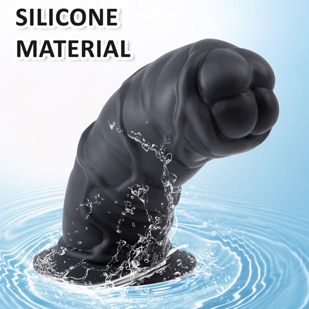 Venusfun Realistic Short Thick Wearable Dildo Harness for Deep Penetration All Genders