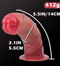 Venusfun Realistic Short Thick Wearable Dildo Harness for Deep Penetration All Genders