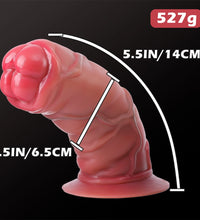 Venusfun Realistic Short Thick Wearable Dildo Harness for Deep Penetration All Genders