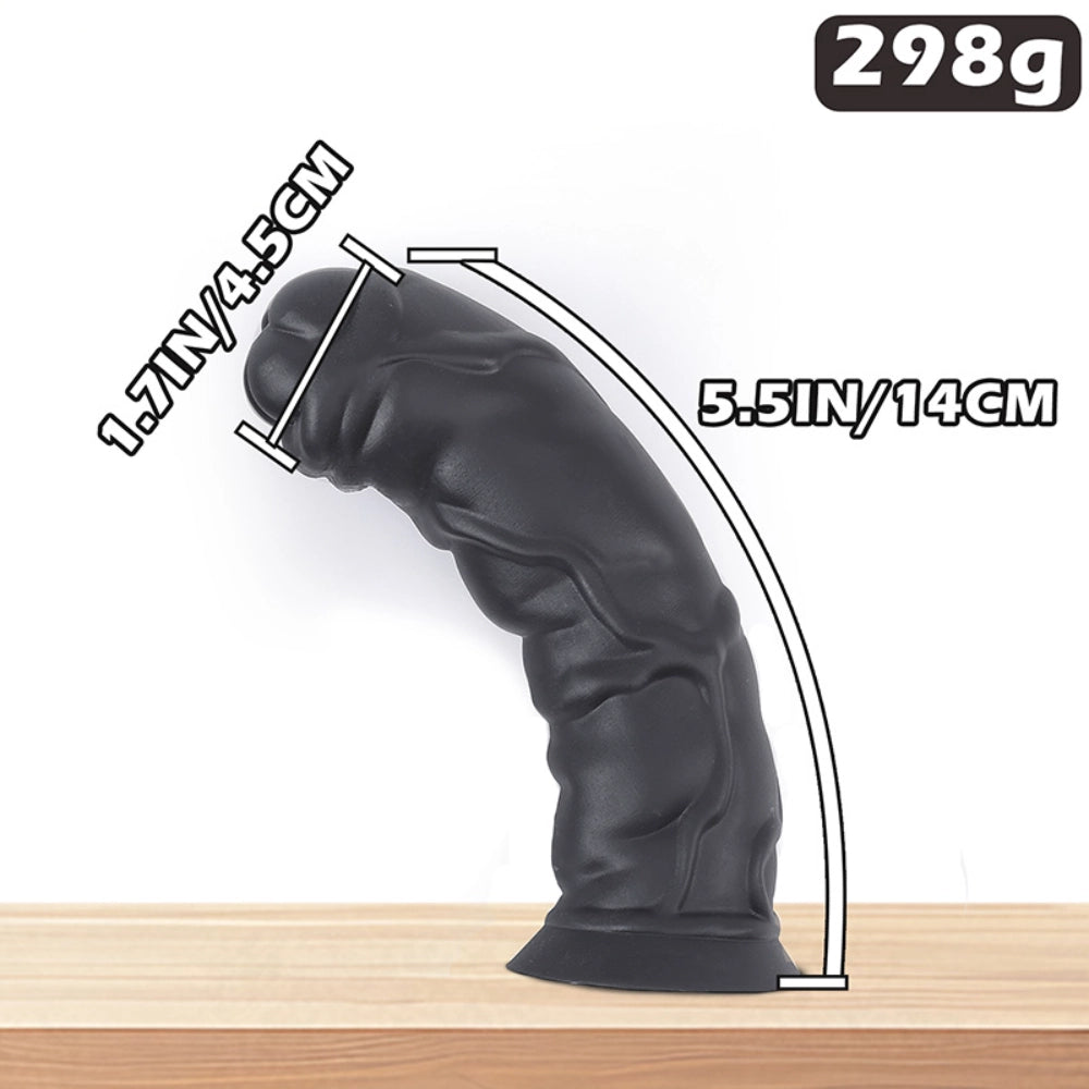 Venusfun Realistic Short Thick Wearable Dildo Harness for Deep Penetration All Genders