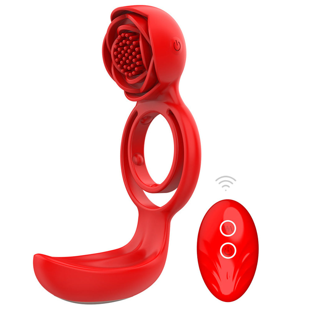 Venusfun Vibrating Penis Ring Silicone Cock Ring Vibrator For Man Couple