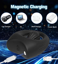 Venusfun Vibrating Penis Rings Triple Motors Cock Ring Remote Control Vibrator