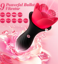 Vibrating Butt Plug Light Up Rose Vibrator with App Control