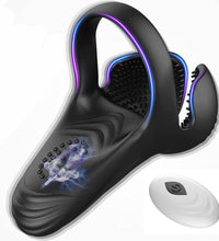 Vibrating Cock Ring Penis Vibrator with Remote