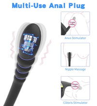 Cock Ring Vibrator with Prostate Massager Wireless Remote Control