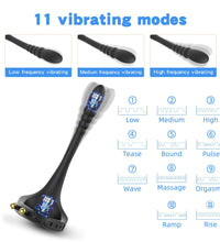 Cock Ring Vibrator with Prostate Massager Wireless Remote Control