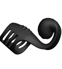 Vibrating Cock Ring Sleeve with Snail-Shaped Vibrator Male Snail Armor Sex Toy