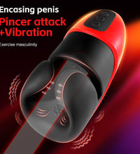 Vibrating Penis Stroker Glans Massager