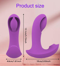 Wearable G-spot & Sucking Vibrator with Remote Control