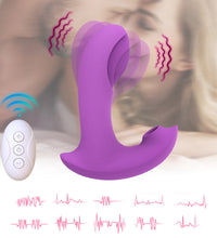 Wearable G-spot & Sucking Vibrator with Remote Control