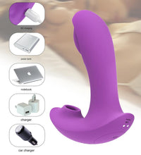 Wearable G-spot & Sucking Vibrator with Remote Control