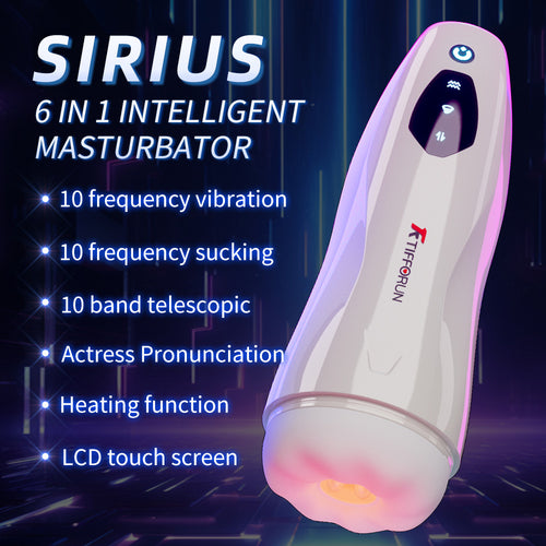 Sirius 6 in 1 Intelligent Telescopic Blowjob Automatic Masturbator