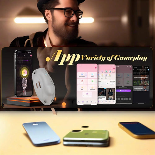 Venusfun Penis Cage Chastity Device Wearable Male Vibrator with App Control for Confidence and Stamina