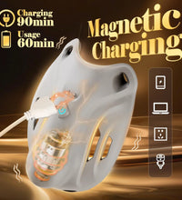 Venusfun Penis Cage Chastity Device Wearable Male Vibrator with App Control for Confidence and Stamina