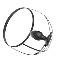 Venusfun App Controlled Wearable Butt Plug Soft Silicone Adjustable Rope 9 Modes for Men