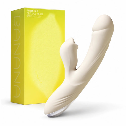 ROSELEX Banana Case App Controlled Vibrator with Suction Heating