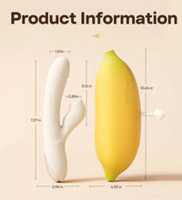 ROSELEX Banana Case App Controlled Vibrator with Suction Heating