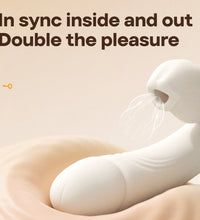 ROSELEX Banana Case App Controlled Vibrator with Suction Heating